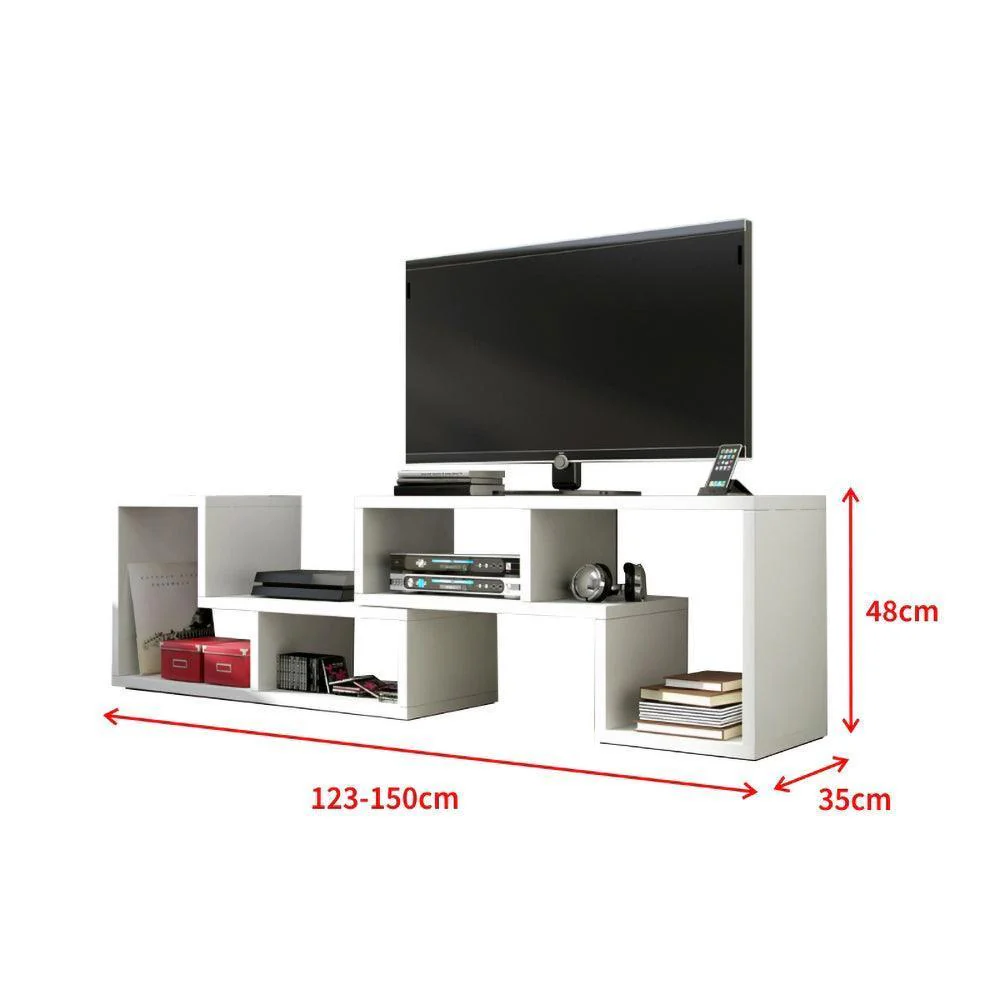ASTONE - Meuble Tv Contemporain 140CM - Image 4